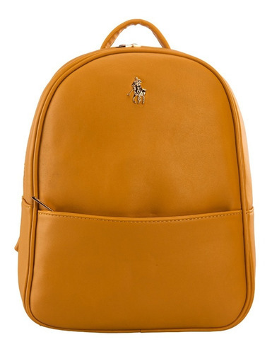 Imagen 1 de 7 de Backpack Hpc Polo Con Logo De La Marca En Liso