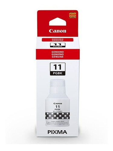 Tinta Canon Gi-11 Negro Original 135 Ml Pgbk Factura