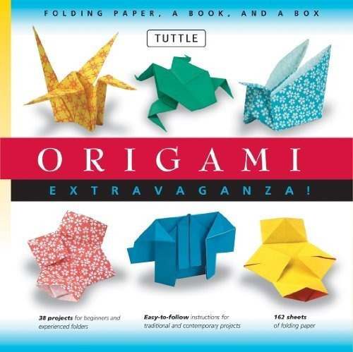 Origami Extravaganza Folding Paper, A Book, And A..., De Tuttle Publish. Editorial Tuttle Publishing En Inglés
