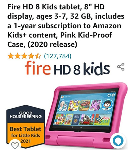 Oferta 20% Des * Amazon 8 Kids Edition 2 Ghz. 3 Ram. 99,900