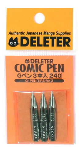 Puntas De Pluma Comic Pen Deleter Inc. Modelo G 3-pack