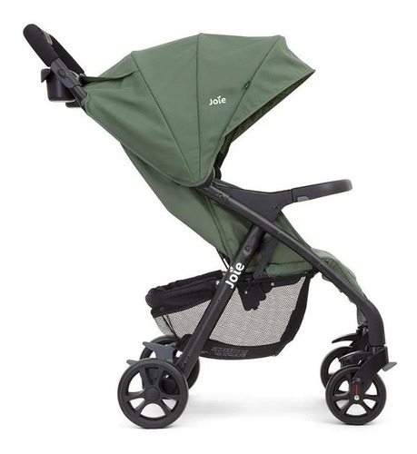 Cochecito de paseo Joie Muze travel system coal con chasis color negro