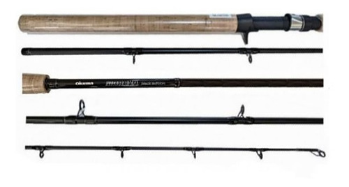 Caña De Baitcasting Okuma Morena Black 2,10 Mts 2 Tramos 