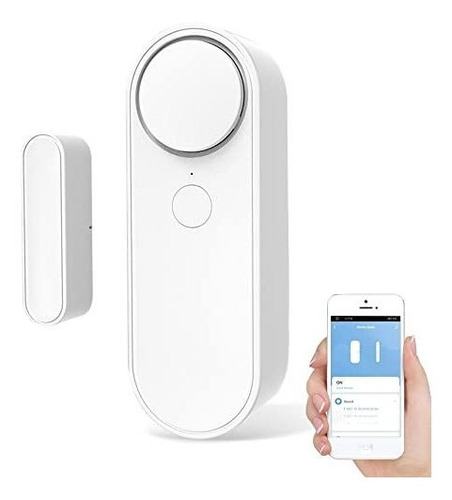 Sensor De Puerta Wifi, Alarma De Puerta De Ventana Wy1lk