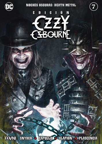 Cómic, Dc, Noches Oscuras: Death Metal #7 Ozzy Osbourne