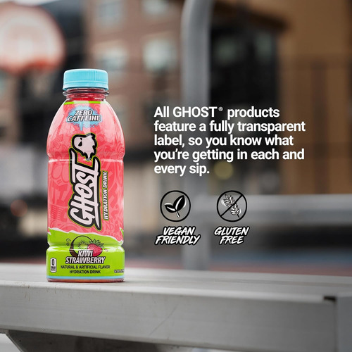 Bebida De Hidratación Ghost, Kiwi Fresa - Bebidas Deportivas