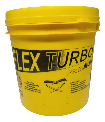 Borracha Liquida Flexturbo 3,6kg- Branco