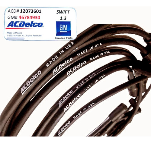 Cables De Bujias Swift 1.3 Acdelco Con Garantia