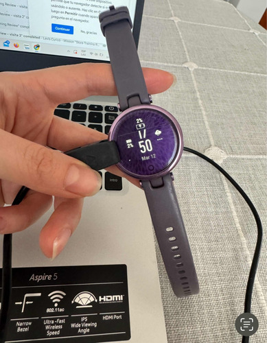 Reloj Garmin Lily Morado