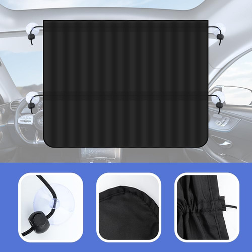 2 Cortinas Para Ventana De Coche, Cortinas Elásticas Para Pr