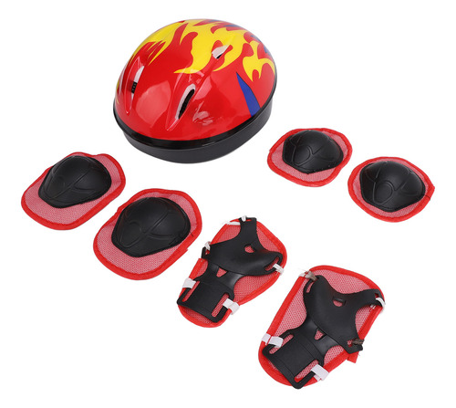 Conjunto De Equipamentos De Capacete De Ciclismo Para Crianç