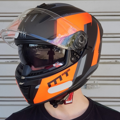 Capacete Mt Helmets Blade 2 Operator Fosco Bi Composto Moto