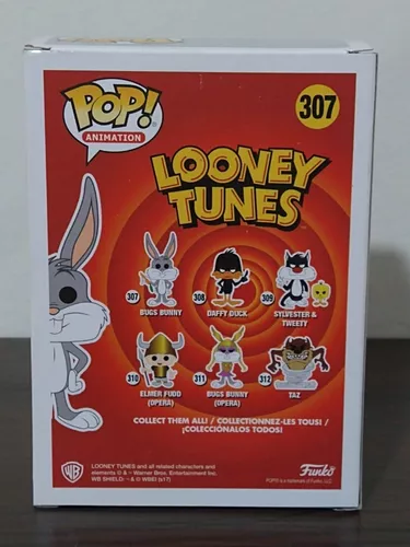 Funko Pop! Looney Tunes Bugs Bunny 307 Original Colecionavel