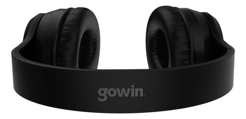 Audifonos Tipo Diadema Gowin Bluetooth Color Negro