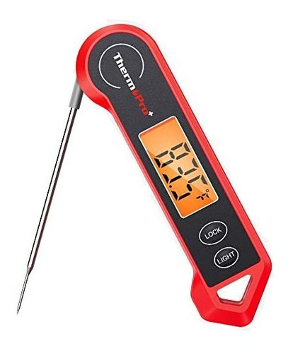 Termometro Digital Para Alimentos- Thermopro Tp19h - Rojo