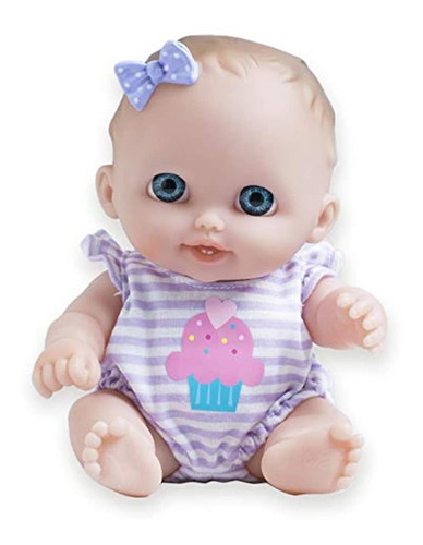 Lulu Muñeca Bebe De Ojos Azules - Jc Toys