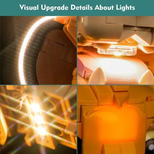 Kit De Luces Locolee Led Compatible Con Lego Young Simba Lio