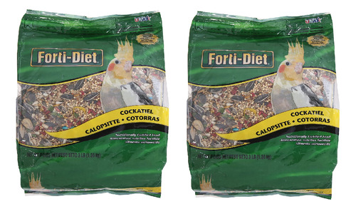 Combo Alimento Aves Kaytee Forti-diet Ninfa 1.36 Kg 2 Pzas