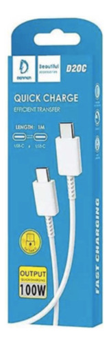 Cable Usb Tipo-c A Tipo-c Modelo 020c