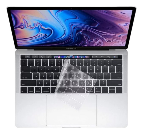 Protector Teclado Para Mac Pro 15 A1707 A1990 Touchbar Us