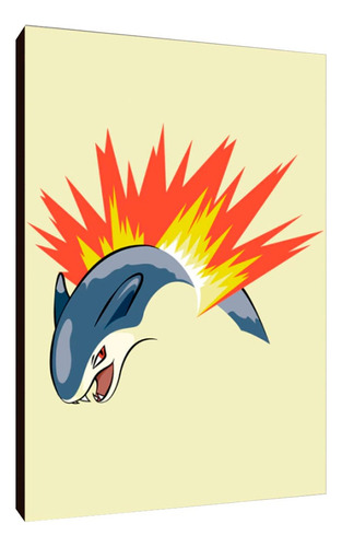 Cuadros Poster Pokemon Typhlosion 50x70 (son 5)