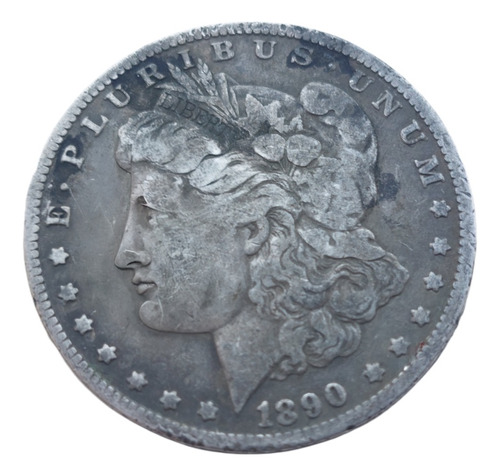 Moneda Plata Morgan Dollar 1890