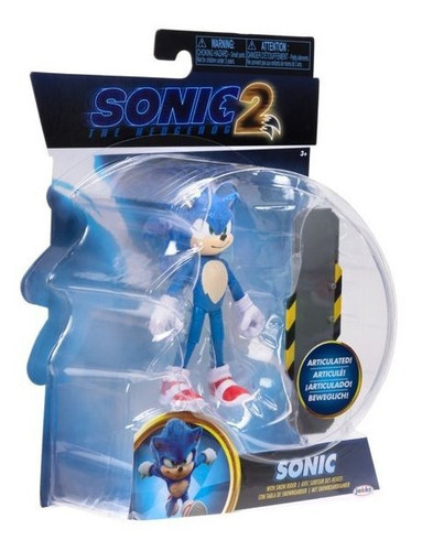 Sonic The Hedgehog 2 Sonic Action Figure Oficial