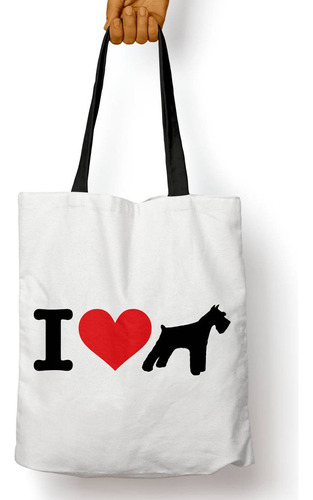 Bolso I Love My Schnauzer (d1007 Boleto.store)