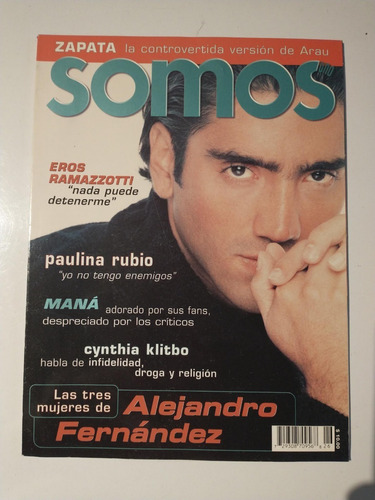 Revista Somos: Alejandro Fernández - Noviembre 1997