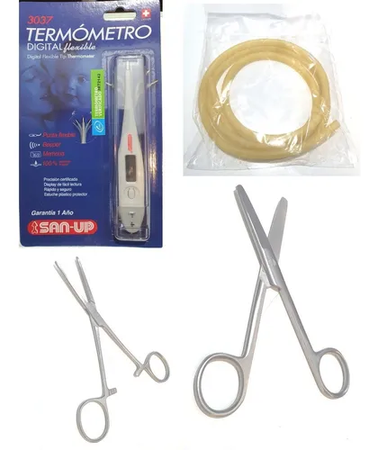 comprar Kit De Enfermería Pinza Tijera Termómetro Latu Goma Ligadura