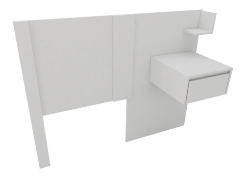 Imagen 1 de 9 de Respaldo Para Sommier Cama 80 A 100 Cm Melamina +