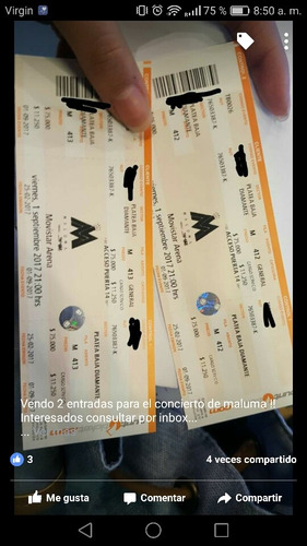 Entradas Para Maluma