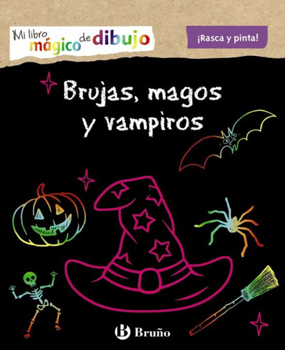 Brujas  Magos Y Vampiros   Mi Libro Magico De Dibujo