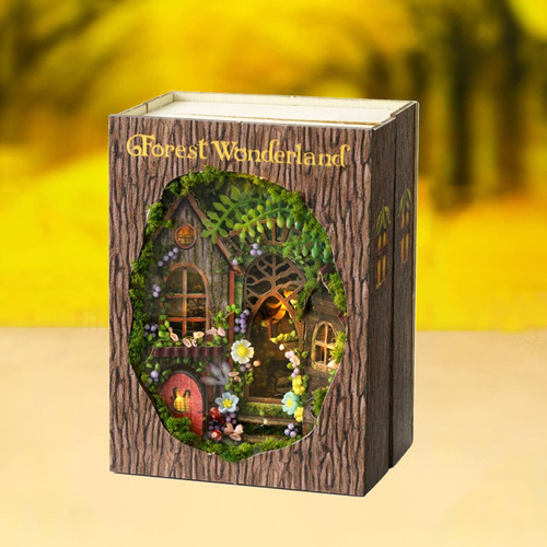 Casa De Muñecas En Miniatura De Madera, Modelo De Tienda