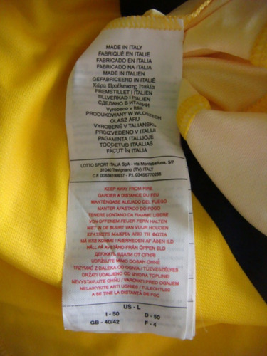 Camisa Futebol Sochaux Montbeliare França Lotto Jogo 2411