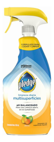 Pledge Limpiador De Multisuperficies Liquido Con Ph
