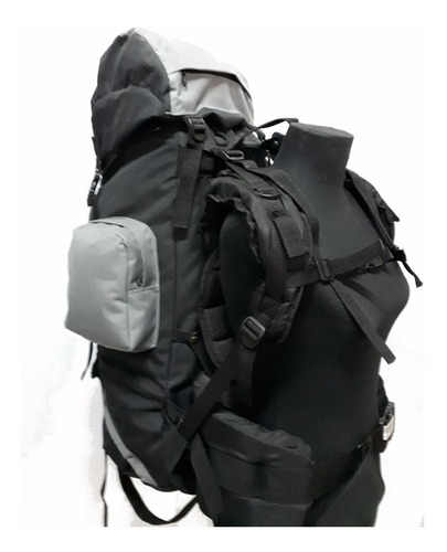 Mochila Mochilero Terra 60 Lts Camping Varillas De Aluminio