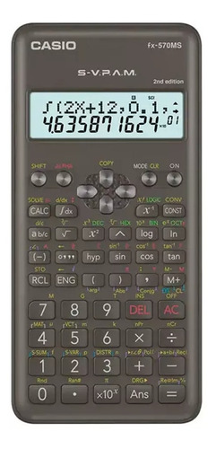 Calculadora Científica Casio Fx-570 Ms Con 401 Funciones