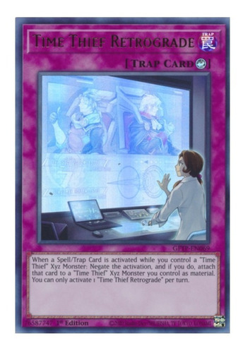 Yugioh! Time Thief Retrograde Gftp-en069 Ultra Rare