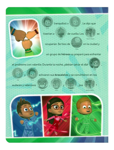 Pj Masks Un Gran Amigocuentos, Actividades Y Calcomanias