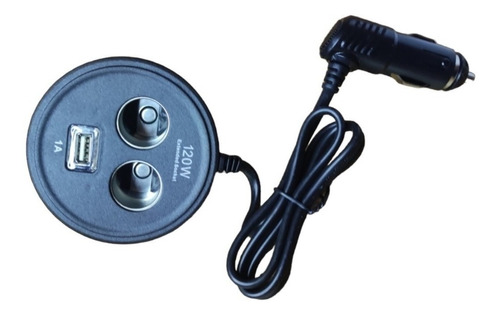 Adaptador Divisor Cargador Usb Auto Encendedor