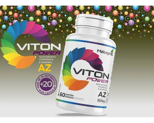 Multivitamínico A-z Viton Power Suplemento De A Z Melcoprol