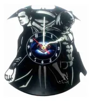 Comprar Reloj De Vinilo Superman Vs Batman Comic Regalos Decoracion 