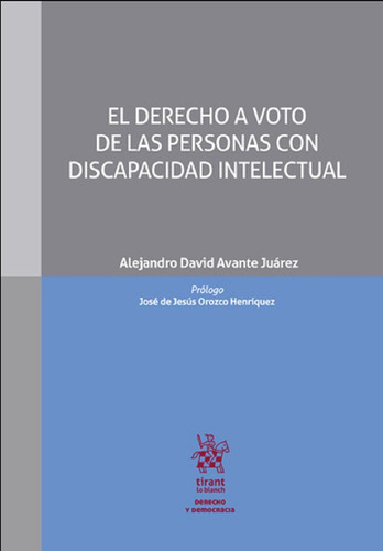 Libro El Derecho A Voto De Las Personas Con Discapacidad Int