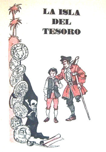 La Isla Del Tesoro R. L. Stevenson Ilustrada 1972 / N Novela