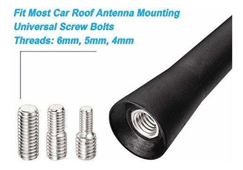Antena Goma Vehiculo 10.0 in Para Toyota Honda Nissan Gm