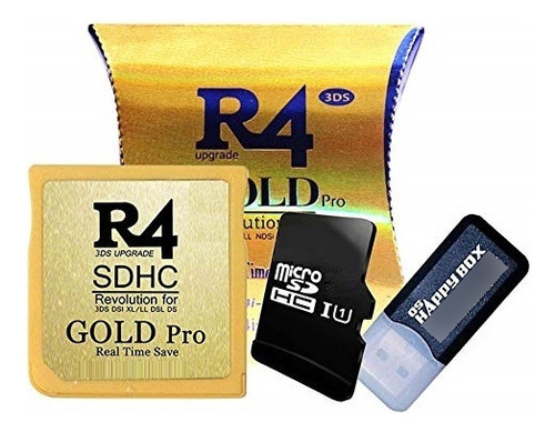 Cartão R4 Gold Pro Com Micro Sd Ds/3ds