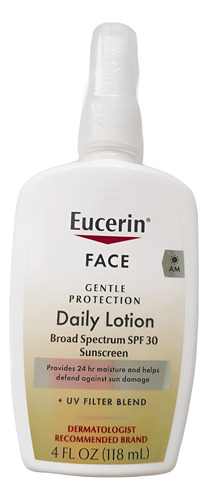 Eucerin Face Gentle Protector Solar Spf 30 Lotion: 118 Ml