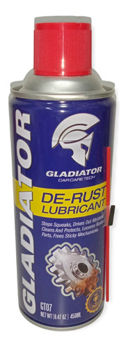 Lubricante Removedor De Óxido Gladiador 450ml