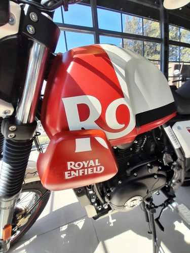 Royal Enfield Scram 411 White Flame